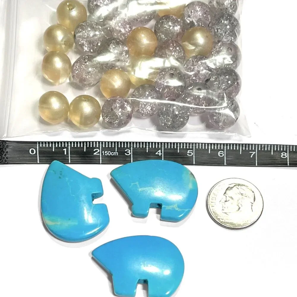 Jewelry Making Supplies Beads Glass Stone Metal Charms Variety Craft Colorful